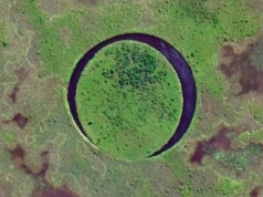 The Eye, Argentina: A mysterious circular island The Eye, Argentina