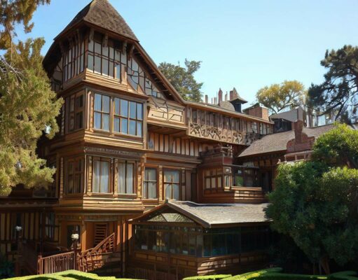 The Winchester Mystery House: A labyrinthine mansion in California The Winchester Mystery House