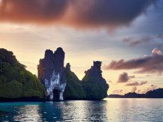 Palau Island, Micronesia: This island nation is famous for its clear water, coral walls, and WWII wrecks. Palau Islands